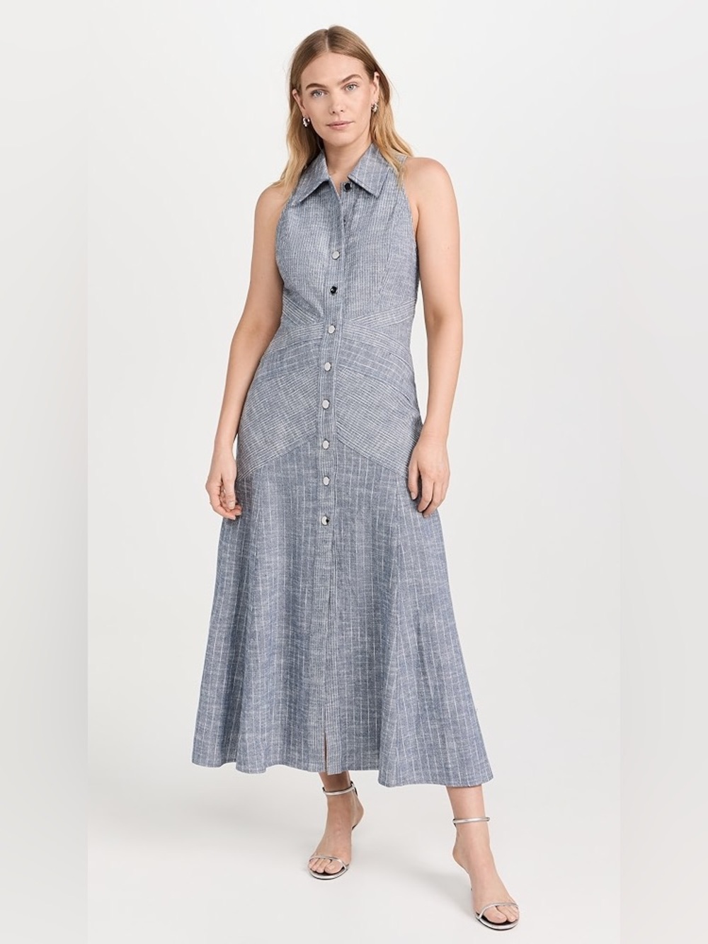 RAMY BROOK Kiana Striped Shirtdress Size 8 MSRP $465